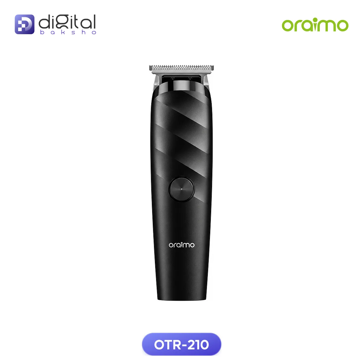Oraimo OTR-210 Cordless Powerful Electric Smart Trimmer - 90 Min Runtime, Stainless Steel Blades, 7000 RPM Motor