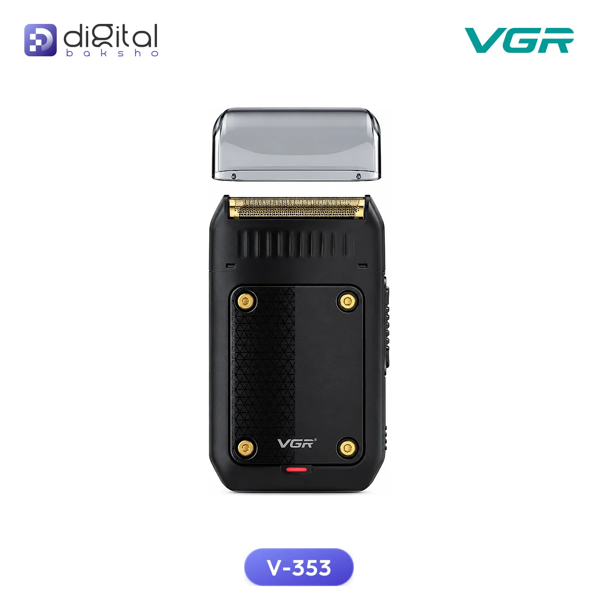 VGR V-353 Foil Shaver with Pop-Up Trimmer - Cordless Rechargeable, 45-Min Runtime, 1-Year Warranty
